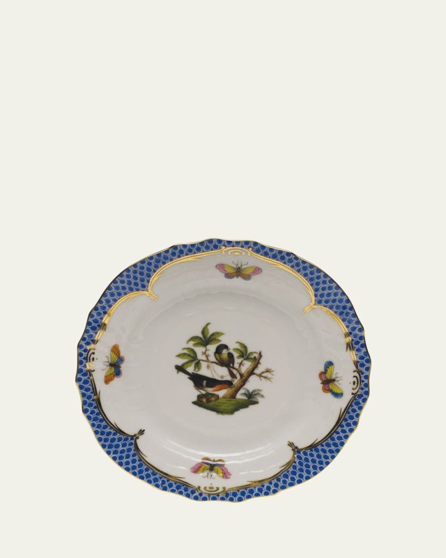 Rothschild Bird Blue Motif 2 Bread & Butter Plate